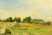 Gustaf Rydberg Rocky hill Germany oil painting artist